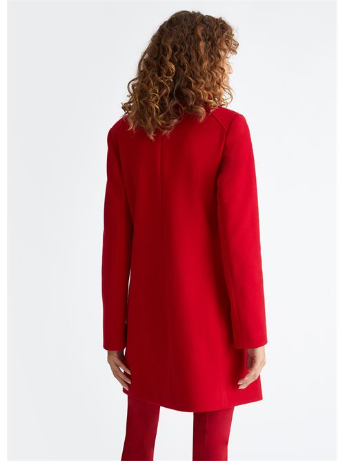 cappotto donna rosso LIU JO | MF3271J4600/91757